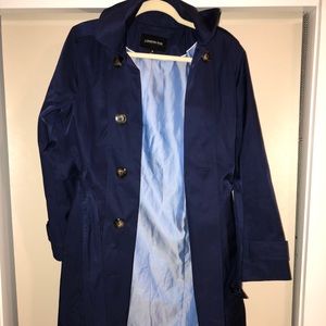 NAVY LONDON FOG TRENCH COAT